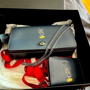 Coach Disney Penny crossbody with matching wallet!